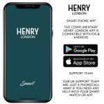 Henry London HSL002 智能手錶 (玫瑰色和朱古力色皮革)